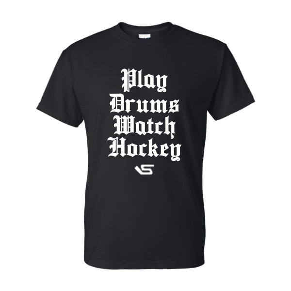 Drums, Hockey Tee