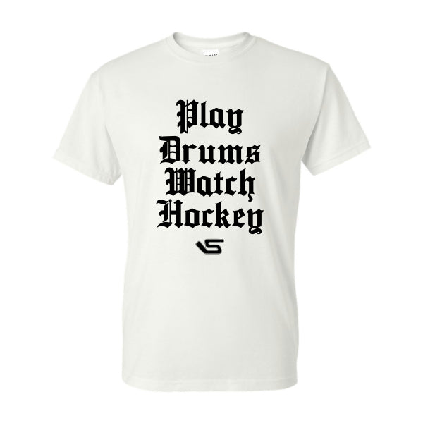 Drums, Hockey Tee