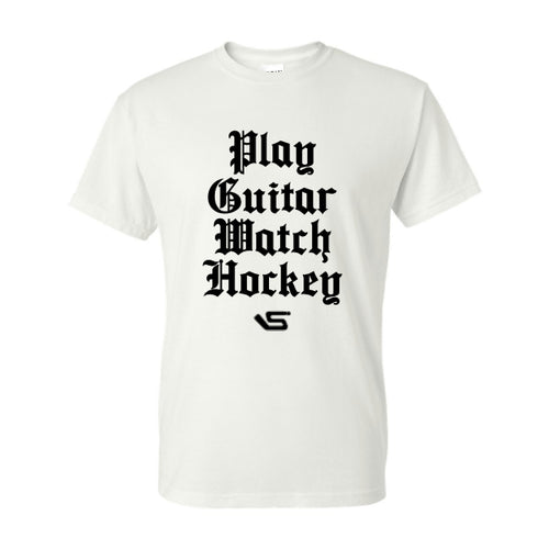 Guitar, Hockey Tee