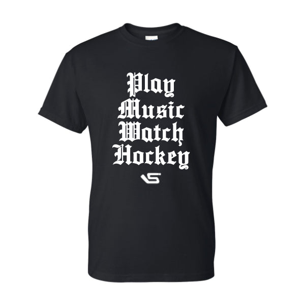 Music, Hockey Tee