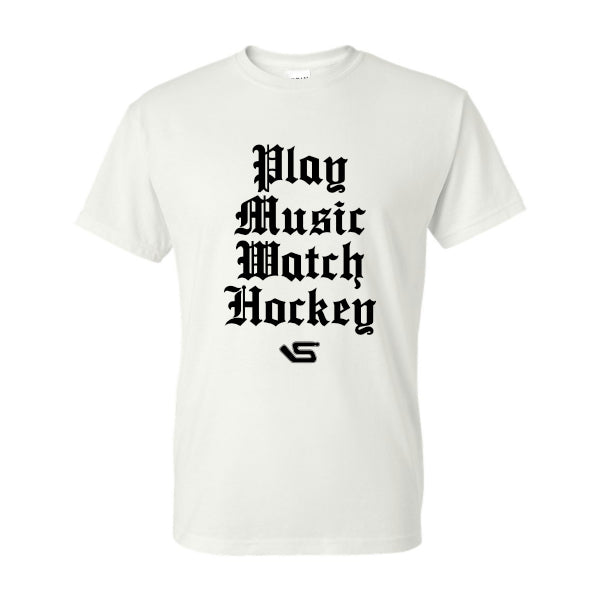 Music, Hockey Tee